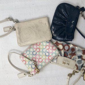 Coach Wristlets